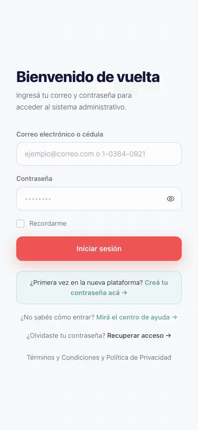 El flujo completo: ver los eventos e inscribirte